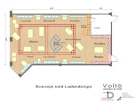 Grundriss mit Filling und Textur